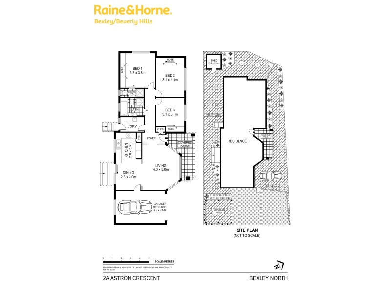 2a Astron Crescent, Bexley North NSW 2207 Floorplan