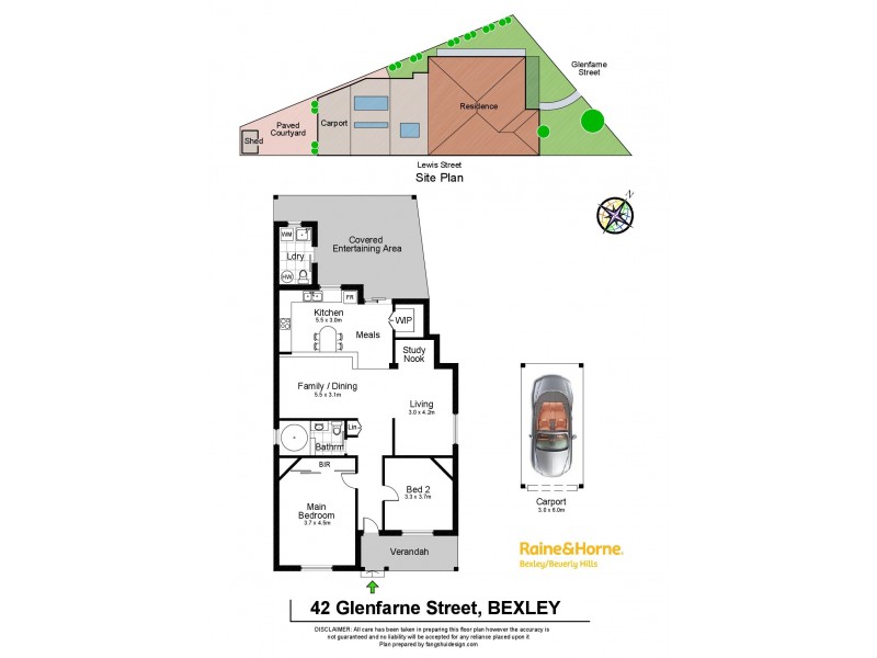 42 Glenfarne Street, Bexley NSW 2207 Floorplan