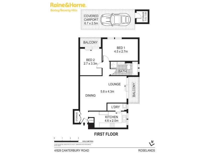 4/828 Canterbury Road, Roselands NSW 2196 Floorplan