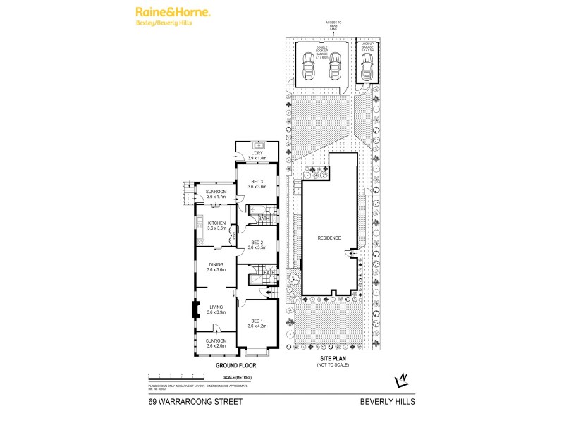 69 Warraroong Street, Beverly Hills NSW 2209 Floorplan