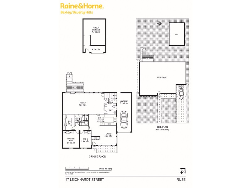 47 Leichhardt Street, Ruse NSW 2560 Floorplan