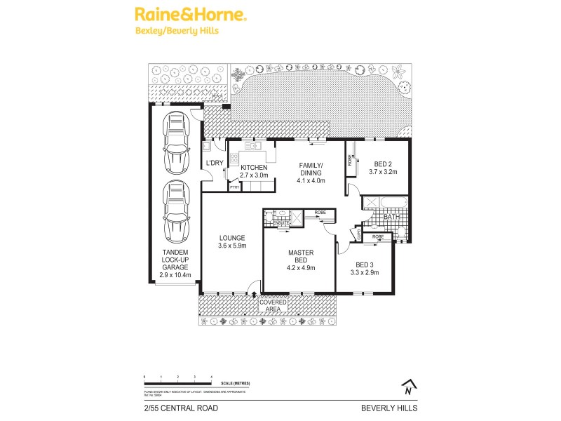 2/55 Central Road, Beverly Hills NSW 2209 Floorplan