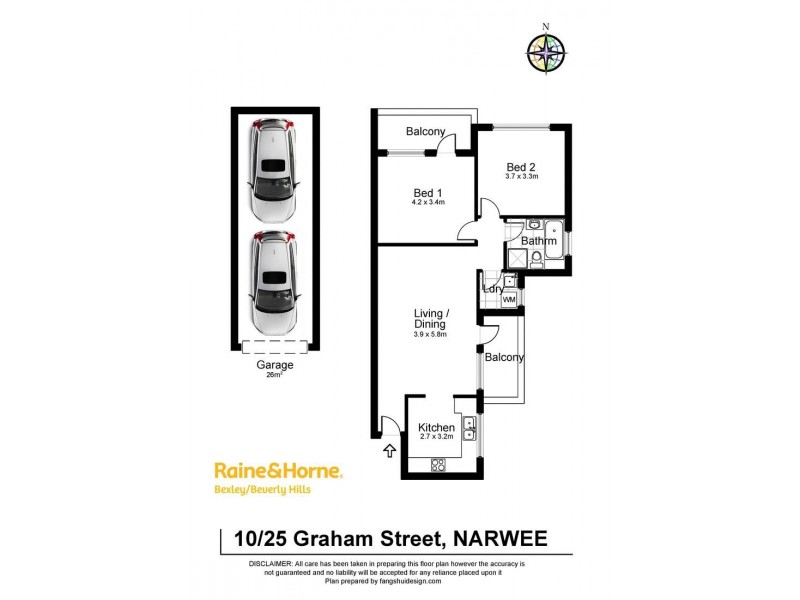 10/25 Graham Road, Narwee NSW 2209 Floorplan