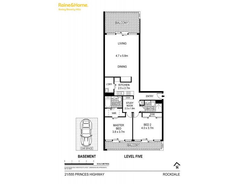 21/555 Princes Highway, Rockdale NSW 2216 Floorplan