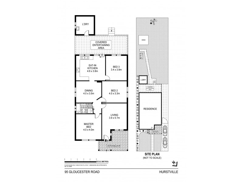 95 Gloucester Road, Hurstville NSW 2220 Floorplan