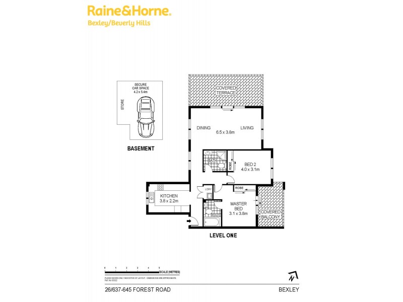 26/637 Forest Road, Bexley NSW 2207 Floorplan