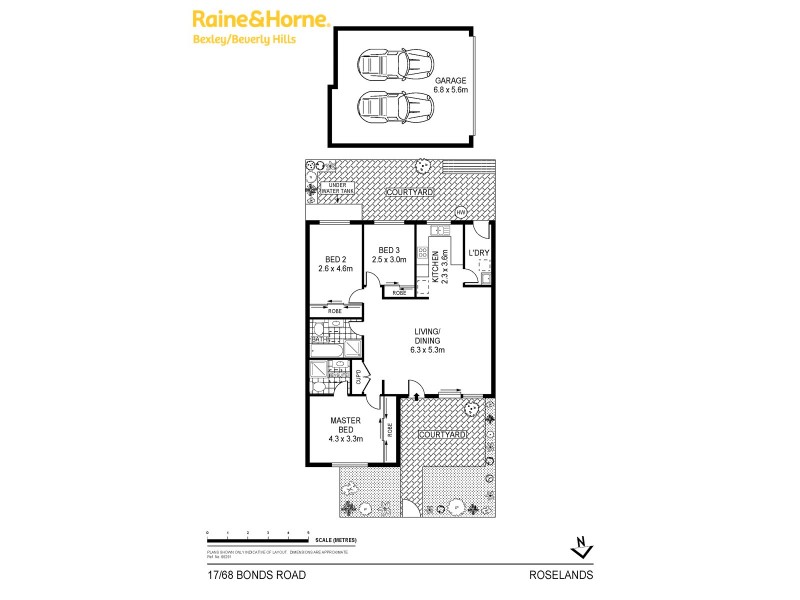 17/68-74 Bonds Road, Roselands NSW 2196 Floorplan