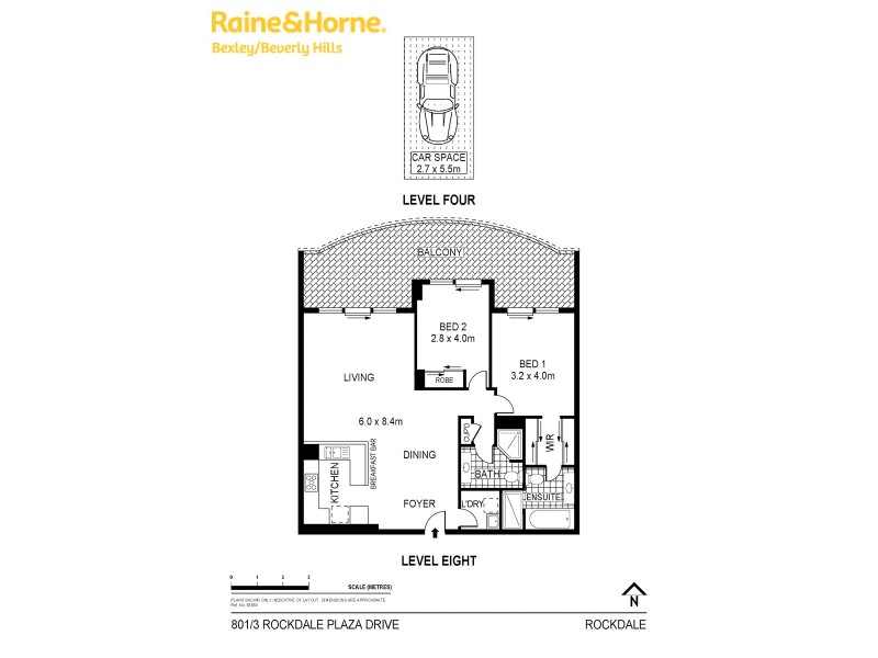 801/3 Rockdale Plaza Drive, Rockdale NSW 2216 Floorplan