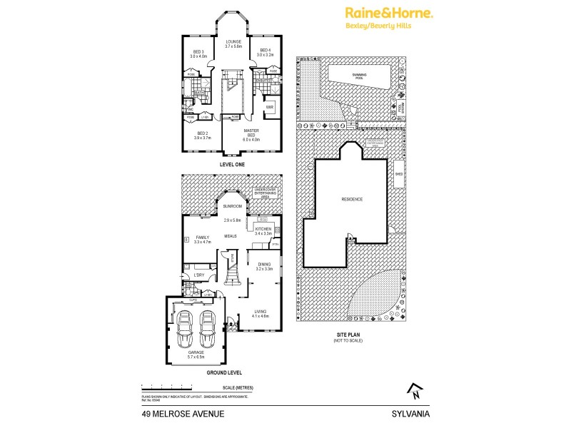 49 Melrose Avenue, Sylvania NSW 2224 Floorplan