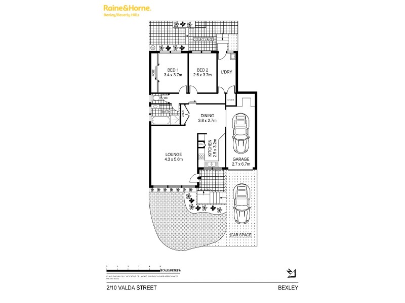 2/10-14 Valda Street, Bexley NSW 2207 Floorplan