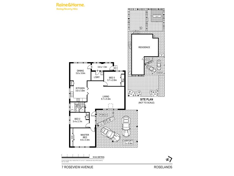 7 Roseview Ave, Roselands NSW 2196 Floorplan