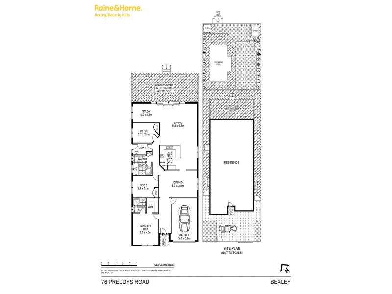 76 Preddys Road, Bexley North NSW 2207 Floorplan