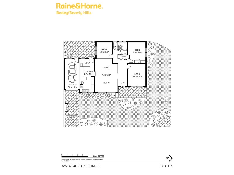 1/2-6 Gladstone Street, Bexley NSW 2207 Floorplan