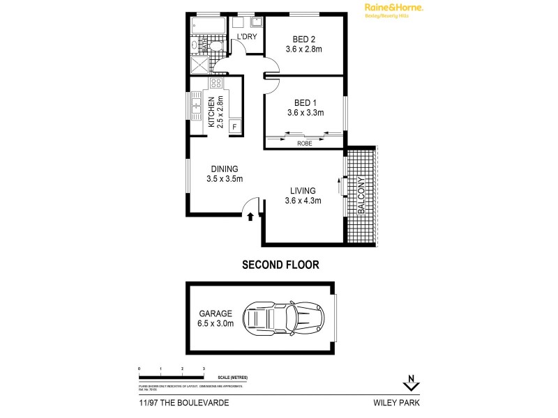 11/97-99 The Boulevarde, Wiley Park NSW 2195 Floorplan