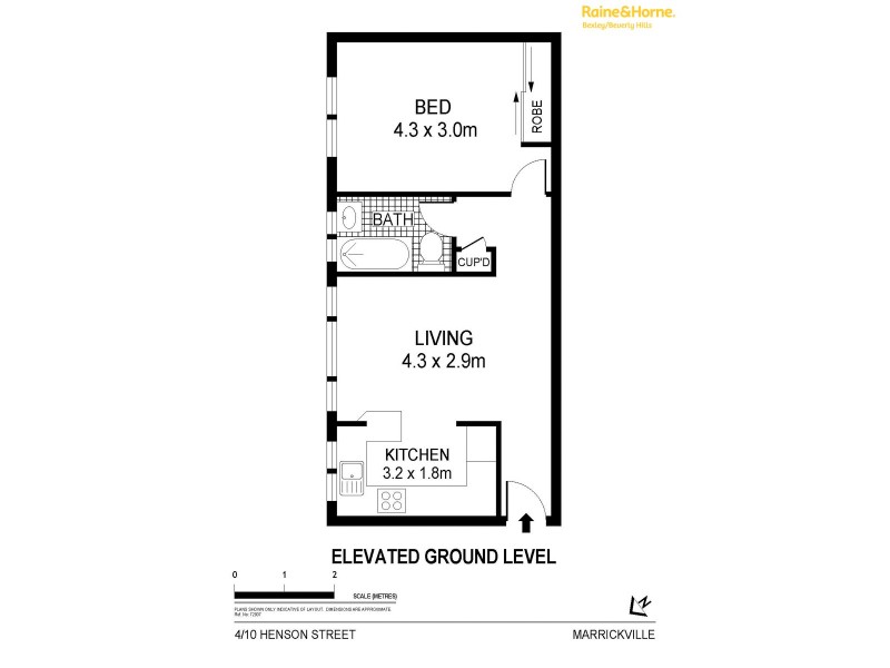 4/10 Henson Street, Marrickville NSW 2204 Floorplan