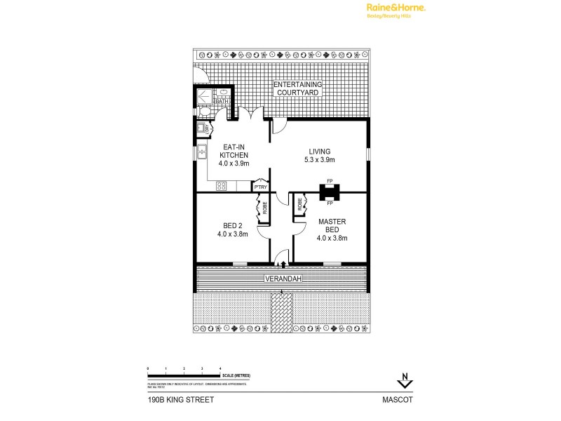 190B King Street, Mascot NSW 2020 Floorplan