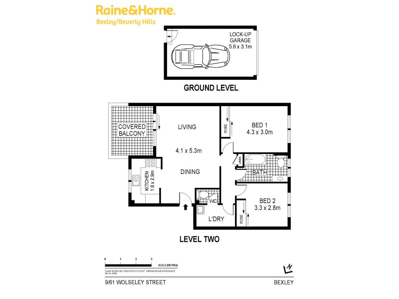 9/61 Wolsely Street, Bexley NSW 2207 Floorplan