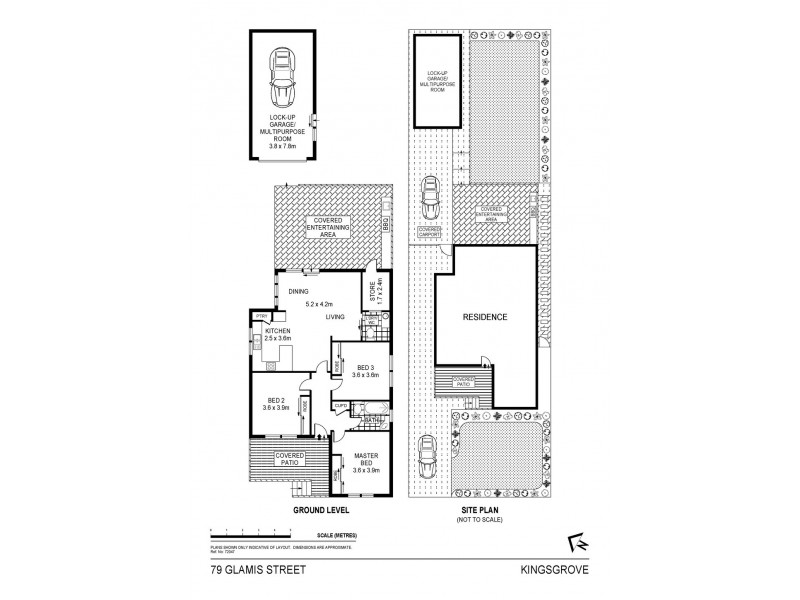 79 Glamis Street, Kingsgrove NSW 2208 Floorplan