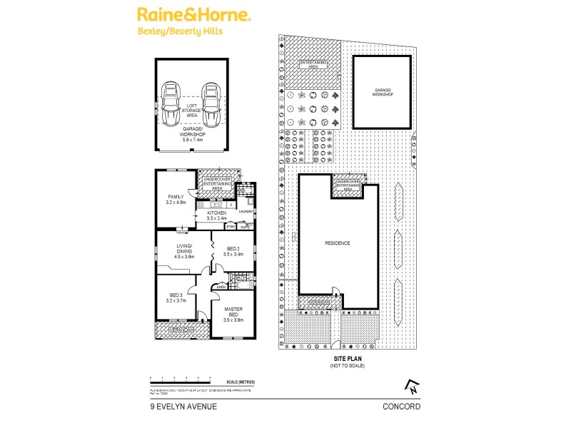 9 Evelyn Avenue, Concord NSW 2137 Floorplan