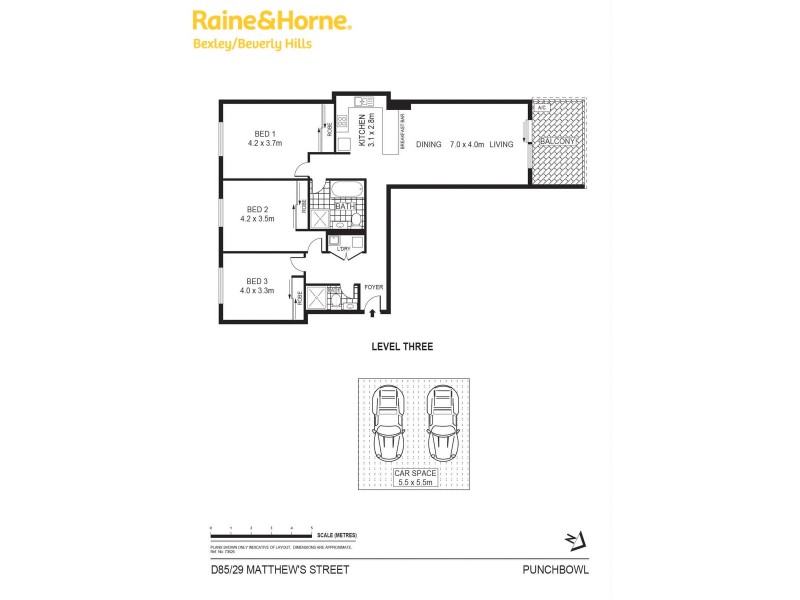 D85/20 Matthews Street, Punchbowl NSW 2196 Floorplan