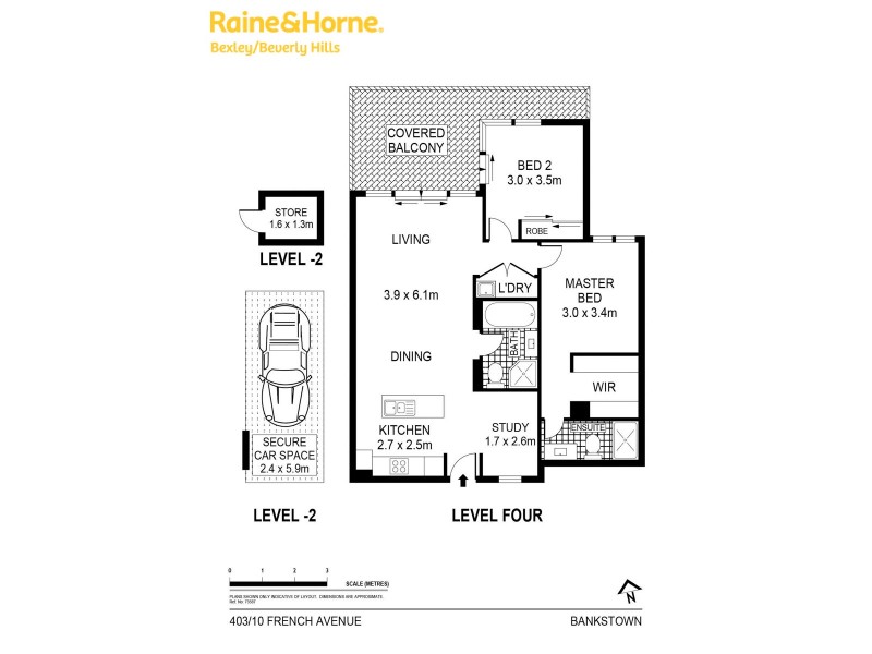 403/10-12 French Ave, Bankstown NSW 2200 Floorplan