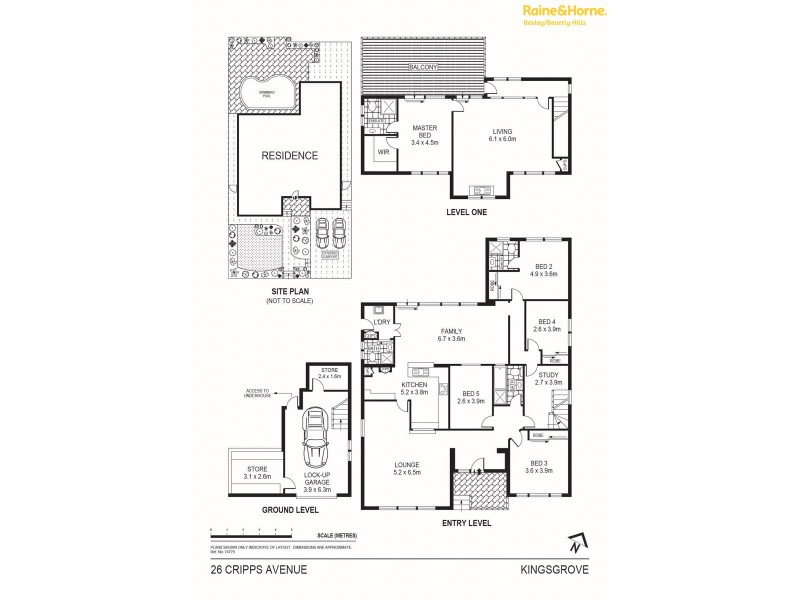 26 Cripps Avenue, Kingsgrove NSW 2208 Floorplan