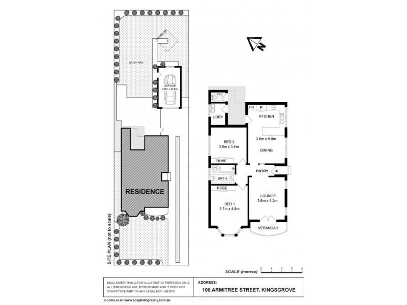 100 Armitree Street, Kingsgrove NSW 2208 Floorplan
