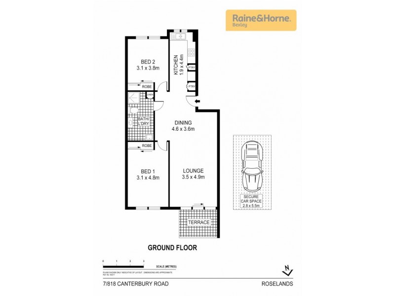 7/818-826 Canterbury Road, Roselands NSW 2196 Floorplan