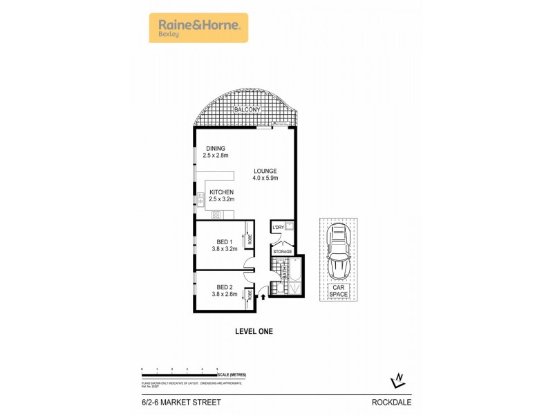6/2-6 Market Street, Rockdale NSW 2216 Floorplan