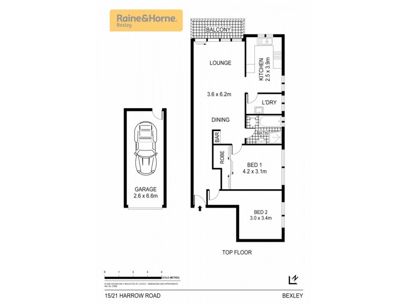 15/21 Harrow Road, Bexley NSW 2207 Floorplan
