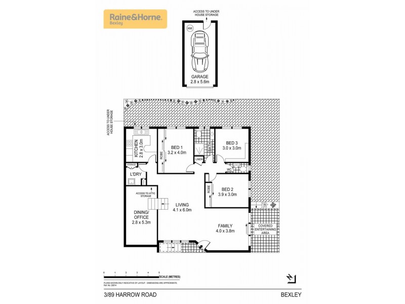 3/89 Harrow Road, Bexley NSW 2207 Floorplan