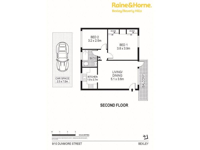 9/10 Dunmore Street, Bexley NSW 2207 Floorplan