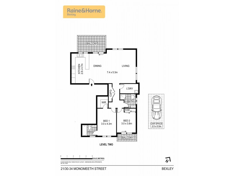 21/30-34 Monomeeth Street, Bexley NSW 2207 Floorplan
