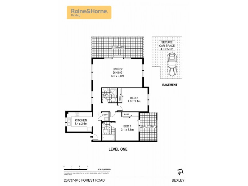 26/637-645 Forest Road, Bexley NSW 2207 Floorplan