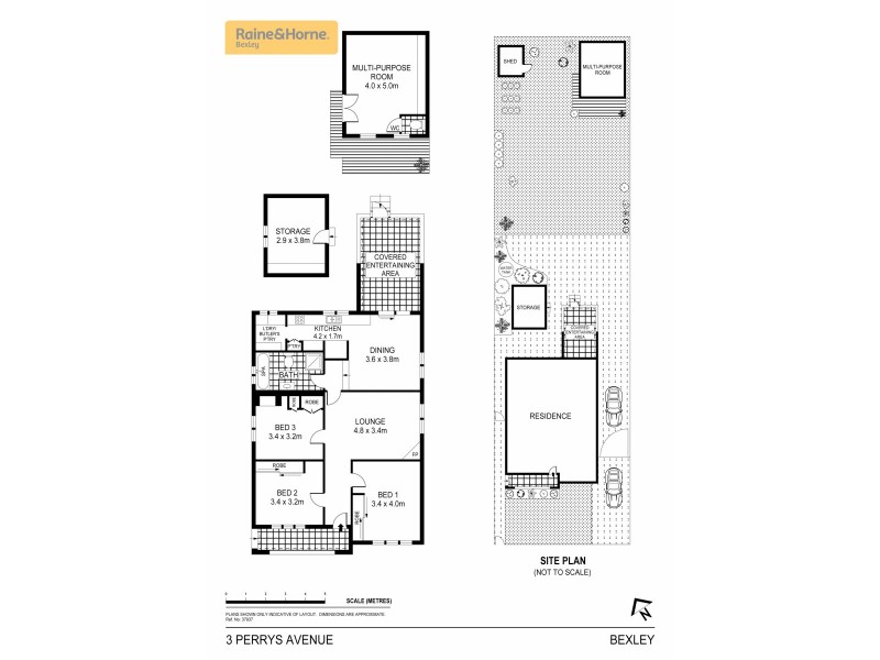 3 Perrys Avenue, Bexley NSW 2207 Floorplan