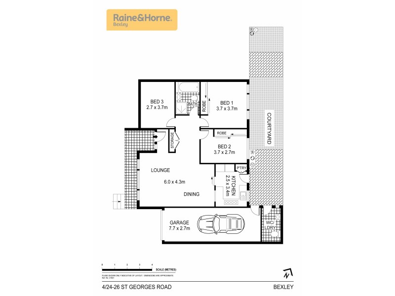 4/24-26 St Georges Road, Bexley NSW 2207 Floorplan