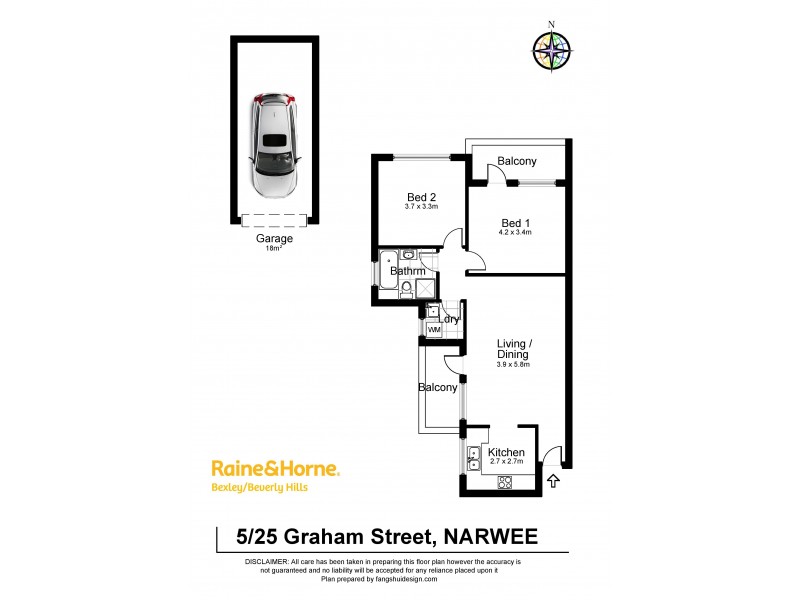 5/25 Graham Road, Narwee NSW 2209 Floorplan