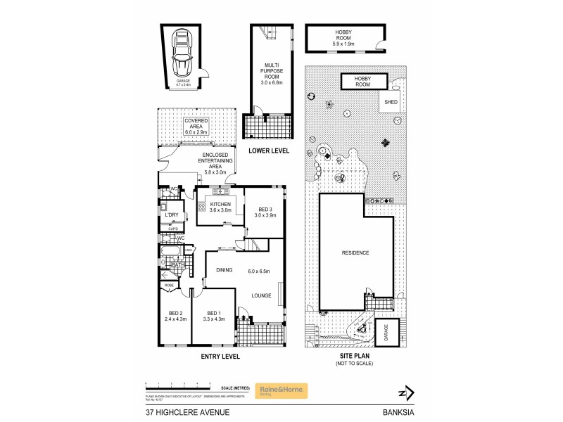 37 Highclere Avenue, Banksia NSW 2216 Floorplan