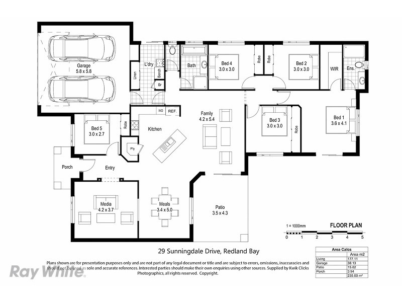 29 Sunningdale Drive, Redland Bay QLD 4165 Floorplan