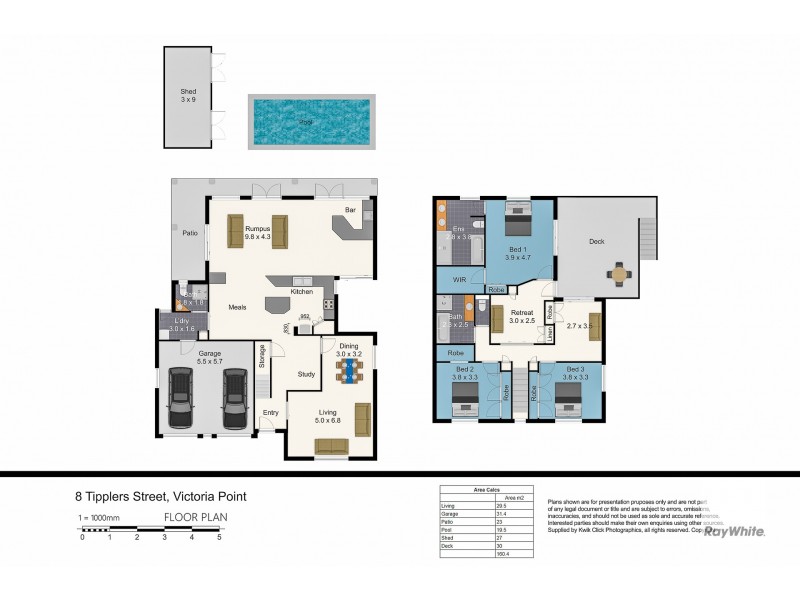 8 Tipplers Street, Victoria Point QLD 4165 Floorplan