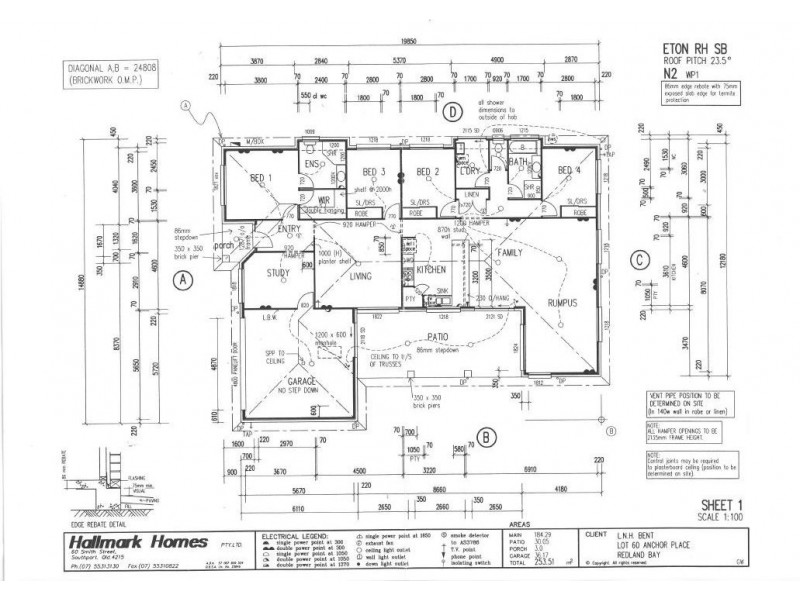 2 Anchor Place, Redland Bay QLD 4165 Floorplan