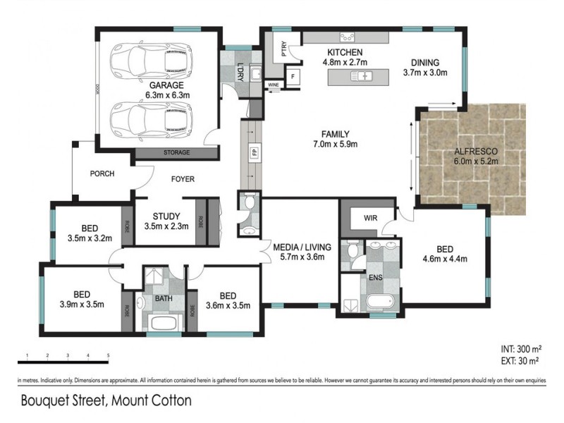 11 Bouquet Street, Mount Cotton QLD 4165 Floorplan
