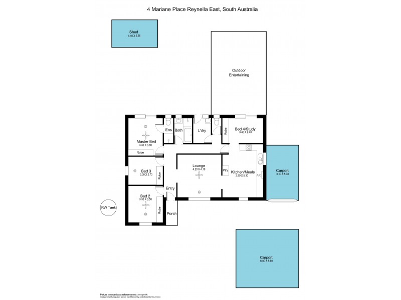 4 Mariane Place, Reynella East SA 5161 Floorplan