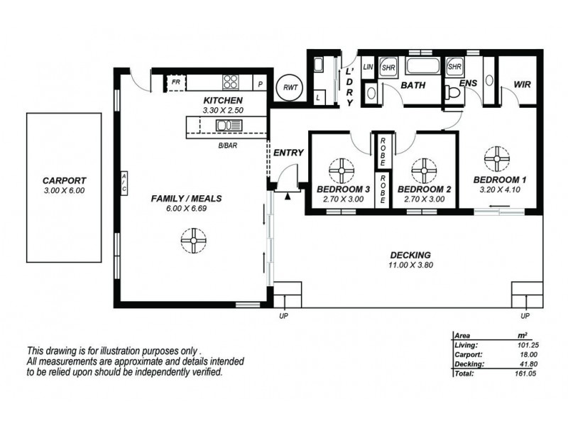17 Whinnerah Avenue, Aldinga Beach SA 5173 Floorplan