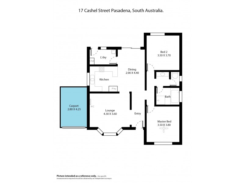 17 Cashel Street, Pasadena SA 5042 Floorplan