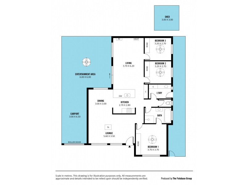 6 Arthur Court, Woodcroft SA 5162 Floorplan