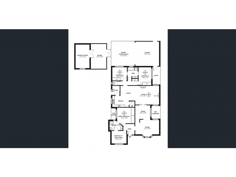 33 Wootoona Avenue, Christies Beach SA 5165 Floorplan