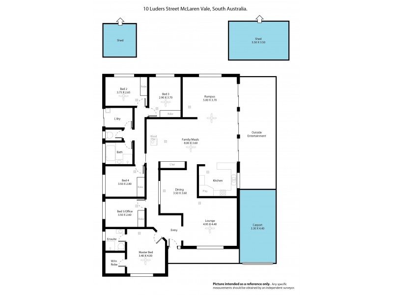 10 Luders Street, Mclaren Vale SA 5171 Floorplan
