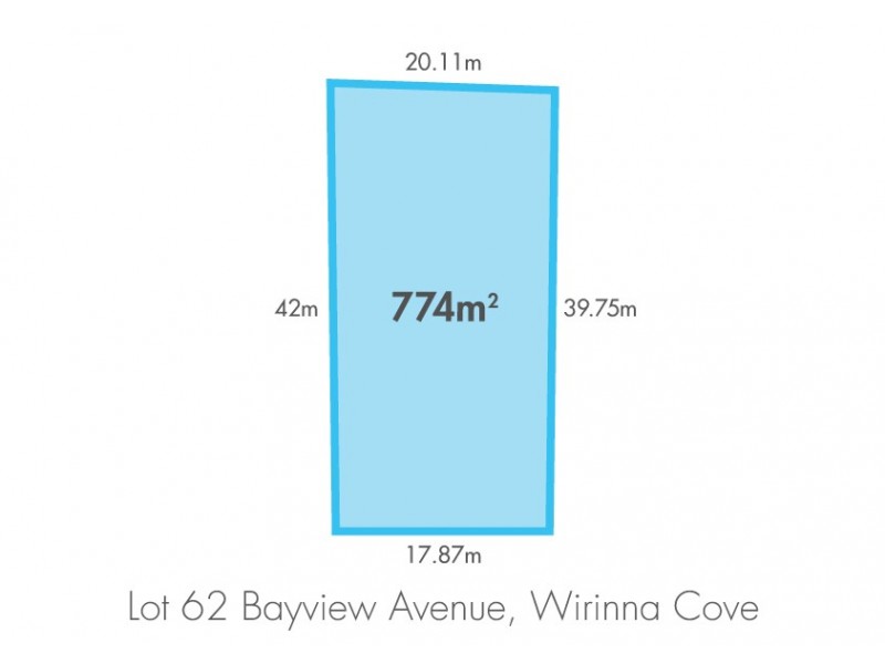 Lot 62 Bayview Avenue, Wirrina Cove SA 5204