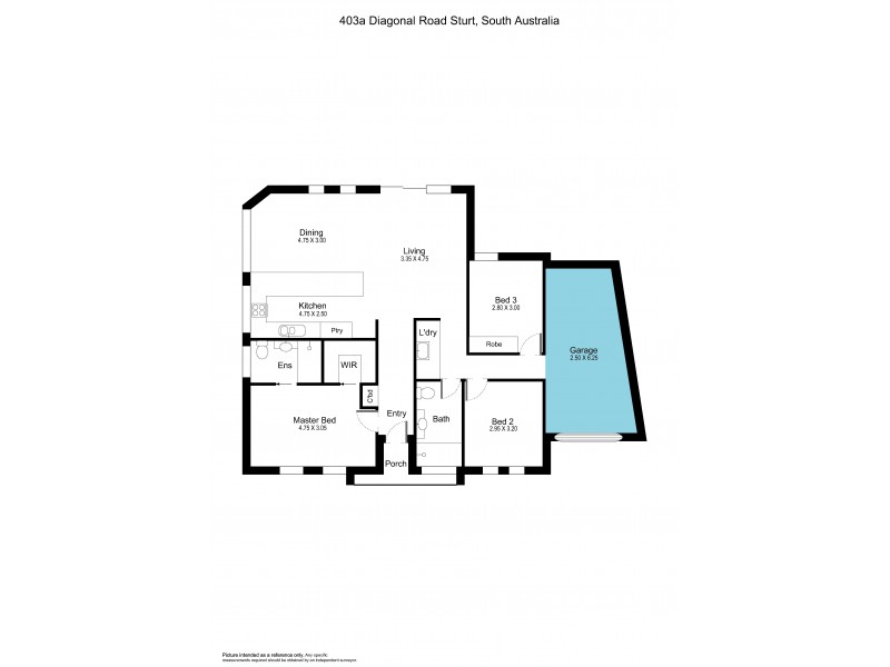 403A Diagonal Road, Sturt SA 5047 Floorplan